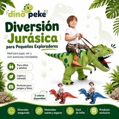 DinoPeke™ — Disfraz de Dinosaurio